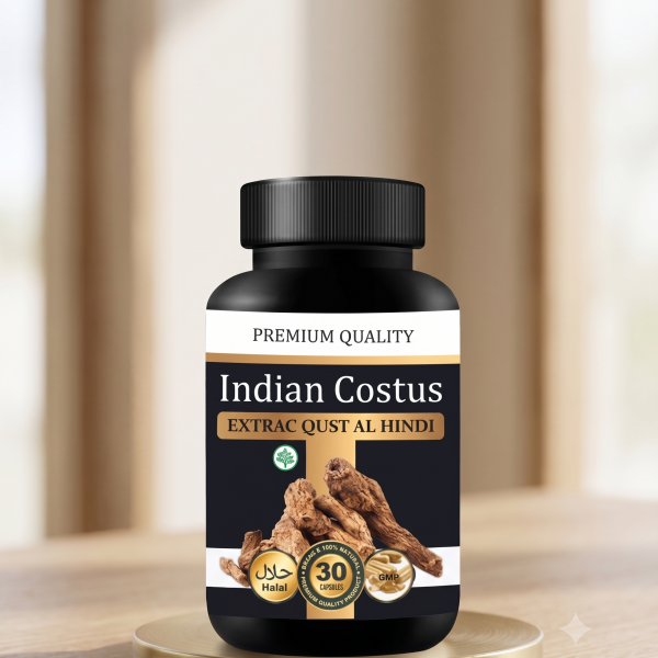 Indian Costus ekstrak qustul hindia kapsul original 30 kapsul