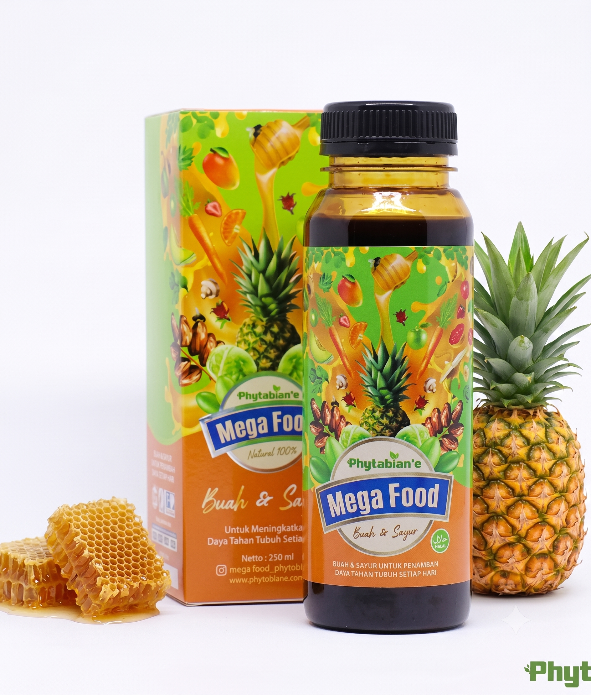 MEGA FOOD buah dan sayur suplemen kesehatan alami dan halal lebih dari 20 jenis sayur & buah MEGA FOOD buah dan sayur suplemen kesehatan alami dan halal lebih dari 20 jenis sayur & buah - Gambar 1